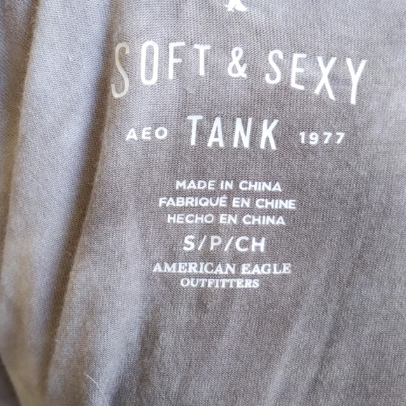 American Eagle Tie Dye Tank Top - Picture 4 of 5